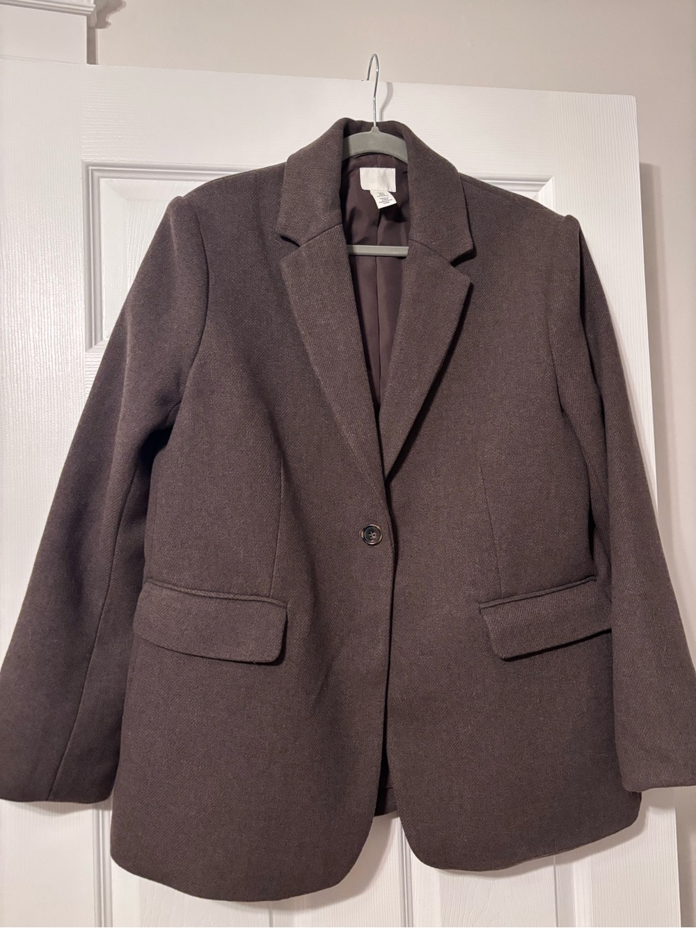 H&M Oversized Brown Blazer - Size M